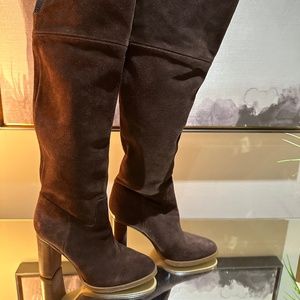 Michael Kors Suede Brown Boot